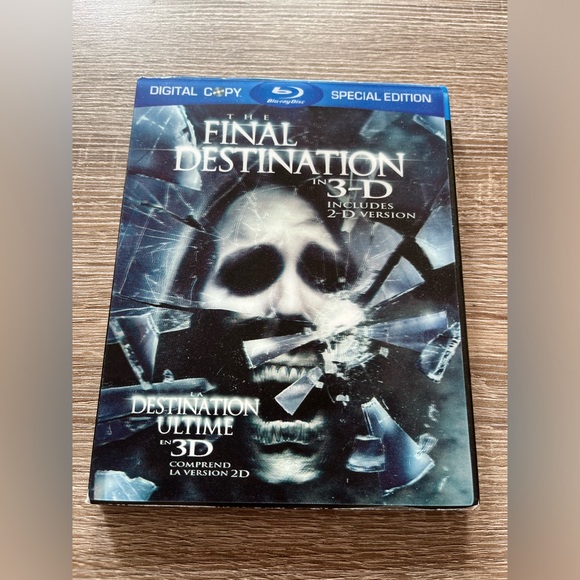 📀 3/$15 or 4/$20 📀 Final Destination 3D Bluray - Picture 1 of 3